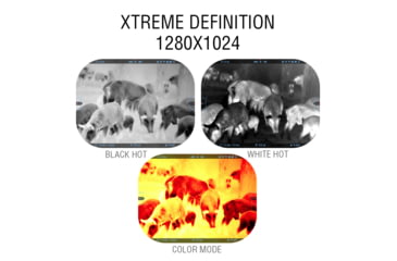 Image of ATN Thor 5 XD LRF 2-20x 1280x1024 12 Micron Smart HD Thermal Rifle Scope, 30mm Tube w/ Xtreme Definition 1.3 Megapixel Sensor, Multiple Patterns &amp; Color Options Reticle, Black, TIWST51250LRF