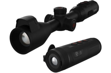 Image of ATN ThOR 6 Elite 3.5-28x Thermal Rifle Scope w/Built-in Laser Rangefinder and BlazeTrek 319 Thermal Monocular