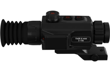 Image of ATN ThOR 6 Mini Compact 2-16x15mm Thermal Rifle Scope, 50 Hz, 256x192, Black, TIWST6M215