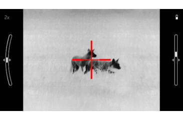Image of ATN ThOR LT 320 3-6x Thermal Rifle Scope, Black, TIWSTLT325X