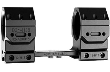 Image of Audere Scope Mount Adversus 34mm High 40moa Black