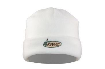 Image of Avery Outdoors Double Fleece Skull Cap,White 48222
