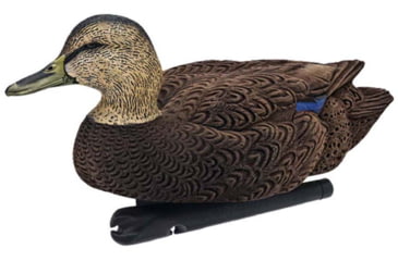 Image of Avian X Top Flight Duck Decoy, Flocked Black Duck Floater, 6 pk, AVX-AVX8075