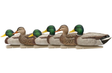 Image of Avian X Top Flight Duck Decoy, Open Water Mallard 6 pk., 8060, AVX-AVX8060