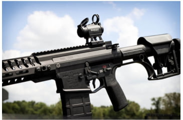 Image of Axeon 2218667 MDSR1 W/Riser 1x 20mm 2 MOA Red Dot Black