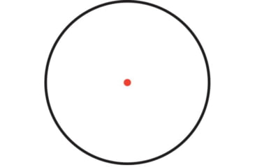 Image of Axeon 2218667 MDSR1 W/Riser 1x 20mm 2 MOA Red Dot Black