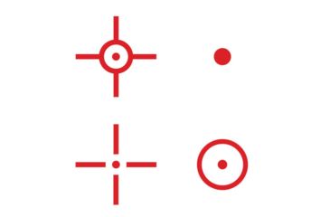 Image of Axeon RG49 Multi Reticle Hooded Reflex Sight, 2218638