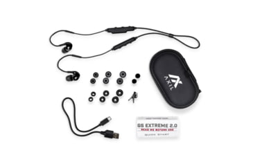 Image of AXIL Ghost Stryke Extreme Ear Buds, Black, GS-X