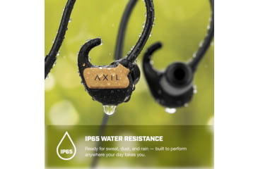 Image of AXIL GSX 3.0 Wireless Protective Ear Plugs, 85 dB, 1 Pair, Desert Tan, GS-X 3.0 T