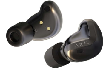 Image of AXIL XCOR Pro II Ear Plugs, Black, Adjustable, XCOR-PRO-II