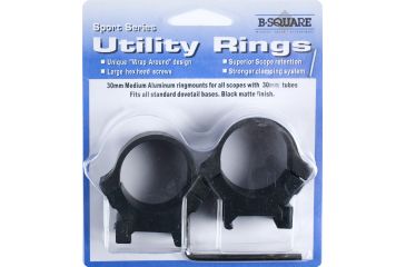Image of B-Square Sport Utility Rings Dovetail Blue 20064