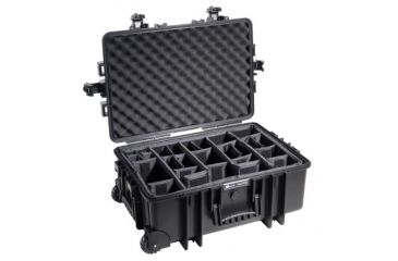 Image of B&amp;W International Type 6700 Black Outdoor Case With RPD Insert, Black, Large 6700/B/RPD