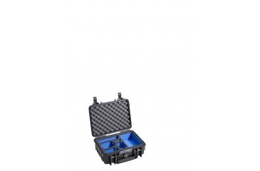 Image of B&amp;W International Type 1000 Black Outdoor Case With Custom Gopro Insert, Black, Small 1000/B/GoPro