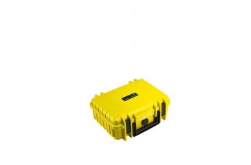 Image of B&amp;W International Type 1000 Yellow Outdoor Case With Si Foam, Yellow, Small 1000/Y/SI