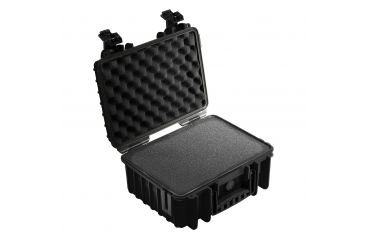 Image of B&amp;W International Type 3000 Black Outdoor Case With Si Foam, Black, Medium 3000/B/SI