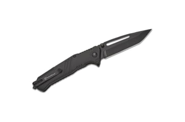 Image of Old Timer Smith &amp; Wesson Extreme Ops Folding Knife 3-1/2 Tanto Blade Black with Glass Breaker Box 2D231026, PF1205907