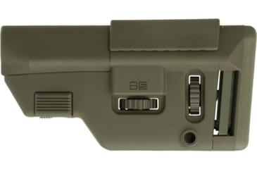 Image of B5 Systems Short Collapsible Precision Stock, OD Green, CPS-1404