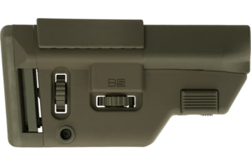 Image of B5 Systems Short Collapsible Precision Stock, OD Green, CPS-1404