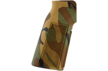 Image of B5 Systems Type 22 P-Grip, AR-15, Screw, Vertical Grip, Mil-Spec, Woodland, PGR-1472