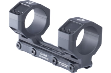 Image of Badger Ordnance Condition One MAX Riflescope Mount, 34mm, 1.3in, 20 MOA Cant, Black, 130-342KB