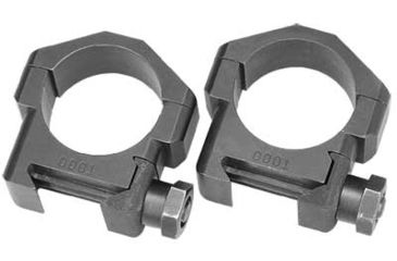 Image of Badger Ordnance Picatinny 30MM Standard Height Alloy Scope Ring, Black, BO30616
