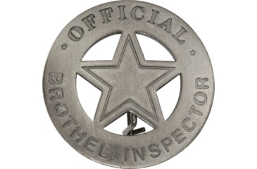 Image of Badges Of The Old West Official Brothel Inspector