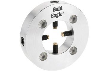 Image of Bald Eagle Round Plate With 4 Brass Tip Screws BE1125