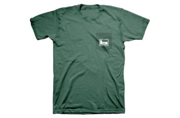 Image of Banded Signature Short Sleeve Tee Classic Fit - Men's, Mallard Green, Small B06936