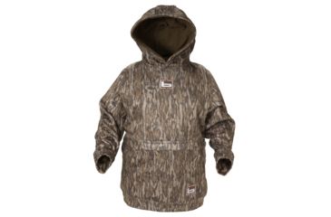 Image of Banded Tec Fleece Youth Pullover, Bottomland, Large B3050001-BL-L