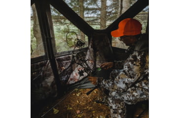 Image of Barronett Blinds Big Cat Hunting Blind, Backwoods Camouflage BC350BW