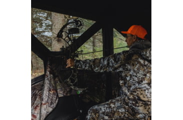 Image of Barronett Blinds Big Cat Hunting Blind, Backwoods Camouflage BC350BW