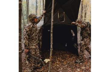 Image of Barronett Blinds Pentagon Hunting Blind, Crater Harvest, 72 x 96 x 96, PTHD550CH
