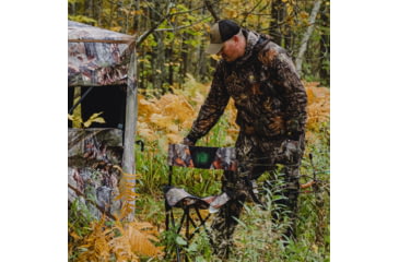 Image of Barronett Blinds Tripod XL Folding Chair, Camo, BC101