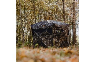 Image of Barronett Blinds Wide Side 95 Hunting Blind, Crater Harvest, 75 x 79 x 95, WS95CH