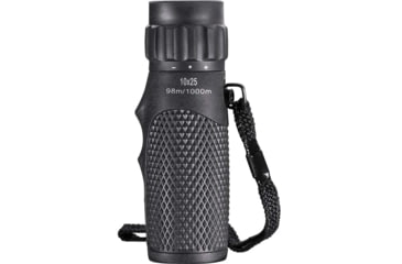 Image of Barska 10x25mm BK-7 Roof Waterproof Blackhawk Monocular, Black, Small, AA12131