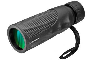 Image of Barska 10x40 Blackhawk Monocular, BK7, Green Lens, Black AA12132