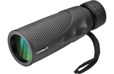 Image of Barska 10x40 Blackhawk Monocular, BK7, Green Lens, Black AA12132