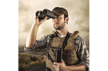 Image of Barska 10x42 WP Blackhawk,Bak-4,Green Lens, Clam AB11843