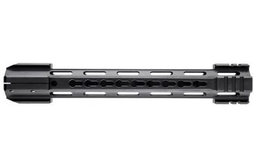 Image of Barska 12 in AR Quad Rail w/ Key Mold System, KeyMod Mounting Slots, Free Floating Design, Black AW12688