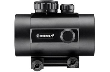 Image of Barska 1x50mm 5 MOA Illuminated Reticle Red Dot Scope, Black, Weaver Base - AC10332