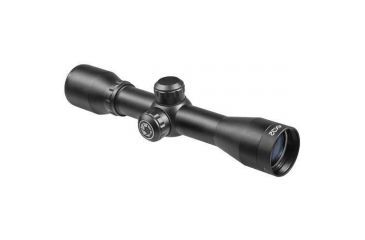 Image of Barska 4x32 Compact Contour Rifle Scope, Black Matte, Crossbow Ret., 4-6 inch-plus Eye Reli 193841