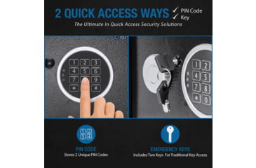 Image of Barska 0.41 Cu. ft Digital Keypad Security Safe