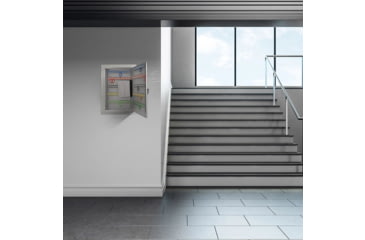 Image of Barska 100 Capacity Adjustable In-Wall Key Cabinet