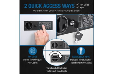 Image of Barska 180 Capacity Adjustable Key Cabinet