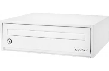 Image of Barska Desktop Drop Box with Key Lock, White, Small CB13118