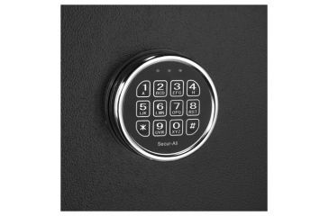 Image of Barska FV-1000 Fire Safe 14-Rifle Vault, L x W x H- 20 in. x 18 in. x 59.06 in. Outer Size, 193865