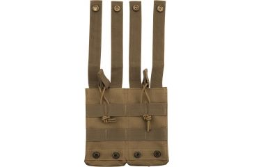 Image of Barska Loaded Gear CX-850 Double Magazine Pouch,Flat Dark Earth BI13002
