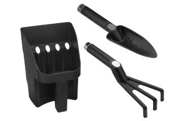 Image of Winbest Metal Detector Shifter Shovel and Rake, Black AF12270