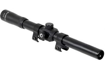 Image of Barska 4x15 Rimfire Rifle Scopes w/ Rings - AC10000 Rifle Scope