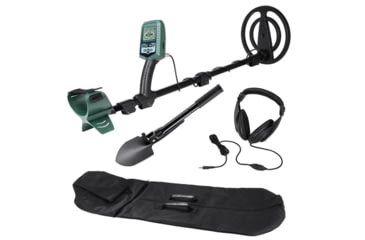 Image of Barska Sharp-200 Professional Metal Detector Field Kit, Black/Green, Medium, BE13962